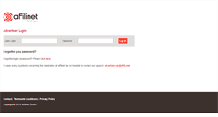 Desktop Screenshot of merchants.affili.net